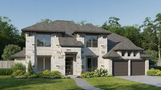 New construction Single-Family house 7106 Quaker Meadows Dr, Katy, TX 77493 3917W- photo 0
