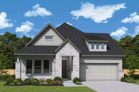 New construction Single-Family house 3229 Periwinkle Dr, San Marcos, TX 78666 plan The Broxton - image