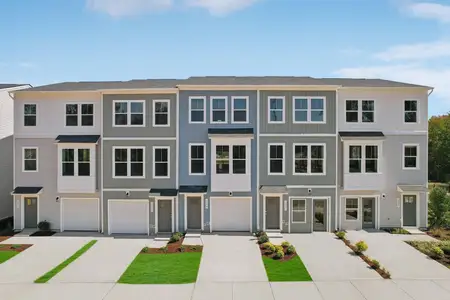 New construction Townhouse house 3200 Goldney Rd, Raleigh, NC 27610 plan Balfour - image