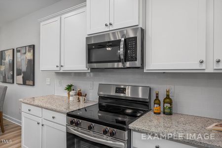 New construction Townhouse house 3928 Well Fleet Dr, Willow Spring, NC 27592 The Graham Exterior- photo 10 10