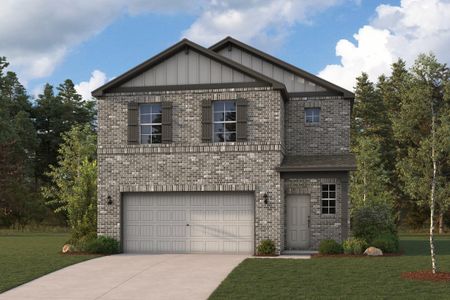 New construction Single-Family house 7706 Bergamot Cir, Magnolia, TX 77354 plan Ponderosa - image