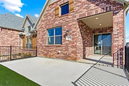 New construction Townhouse house 12600 Audubon Trl, Wylie, TX 75098 plan Bayside - image