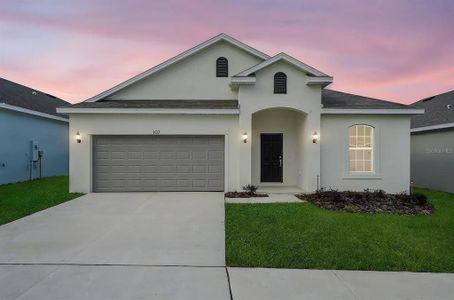 New construction Single-Family house 107 Bottle Brush Dr, Haines City, FL 33844 plan Poinciana - image