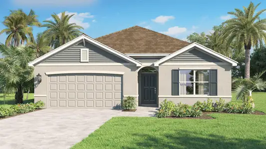 New construction Single-Family house 2813 Nw 4Th St, Okeechobee, FL 34972 plan Cali - image