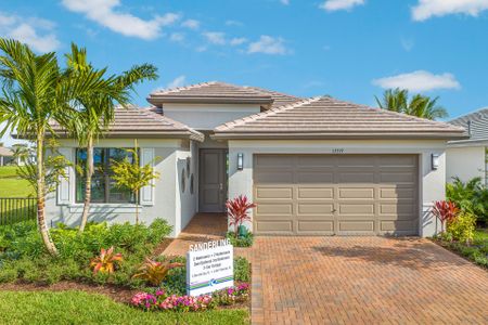 New construction Single-Family house 12320 Sw Calm Pointe Ct, Port St. Lucie, FL 34987 plan Sanderling - image