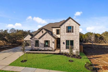 New construction Single-Family house 1105 Twisted Tarpley Ln, Georgetown, TX 78628 plan Hallsburg - image