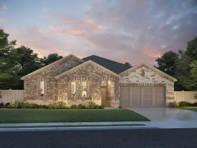 New construction Single-Family house 116 Pendleton Dr, Kyle, TX 78640 plan The Plymouth - image