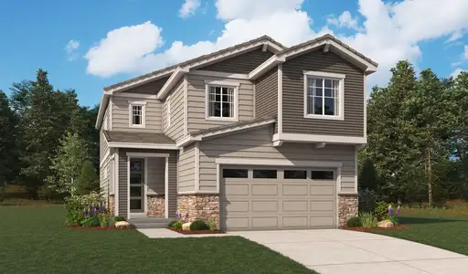 New construction Single-Family house 10938 Greenhorn Lp, Englewood, CO 80112 plan Layla - image