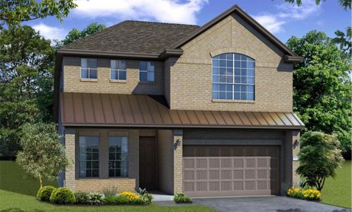 New construction Single-Family house 11134 Pale Tipped Way, Cypress, TX 77433 Sawyer - 45' Lot- photo 0