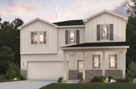 New construction Single-Family house 84 Wildflower Ridge Rd, Dallas, GA 30157 plan Travis - image
