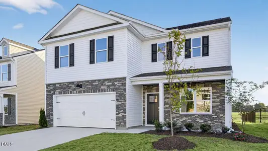 New construction Single-Family house 26 Green Laurel Dr, Angier, NC 27501 plan Galen - image