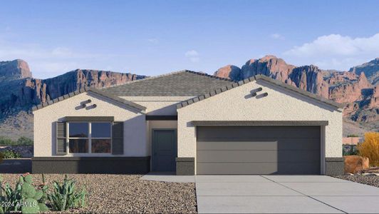 New construction Single-Family house 28276 N Platinum Drive, San Tan Valley, AZ 85143 - photo 0