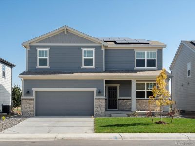 New construction Single-Family house 1657 Colorado River Drive, Windsor, CO 80550 Evergreen- photo 0