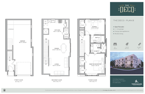 New construction Duplex house 3214 Elmendorf, San Antonio, TX 78201 plan Plan B - image