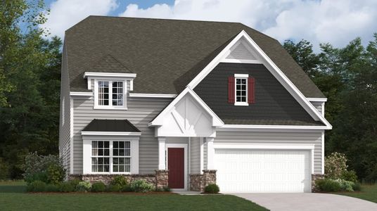 New construction Single-Family house 1980 Copper Path Drive, Fort Mill, SC 29715 Dorchester- photo 0