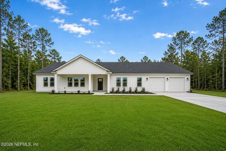 New construction Single-Family house 13529 Settindown Dr, Bryceville, FL 32009 - image
