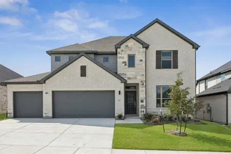 New construction Single-Family house 2112 Rowan Dr, Gunter, TX 75058 plan Masters - image
