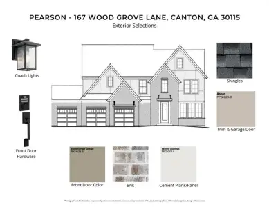 New construction Single-Family house 167 Wood Grove Ln, Canton, GA 30115 plan Pearson - image 13