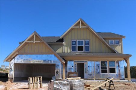 New construction Single-Family house 701 Crystal Lake Pkwy, Hoschton, GA 30548 Blair- photo 0