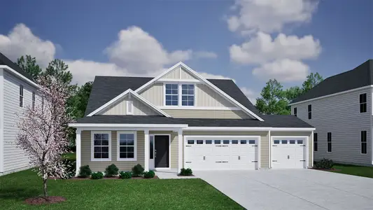 New construction Single-Family house 332 Mayflower Dr Nw, Calabash, NC 28467 plan Lanier - image