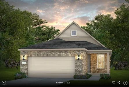 New construction Single-Family house 124 Kimberwick Ct, Georgetown, TX 78633 plan Contour - image