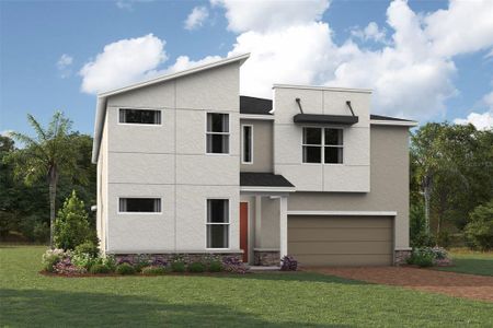 New construction Single-Family house 2338 Sea Rock Rose Trl, Kissimmee, FL 34747 Cabo III- photo 2 2