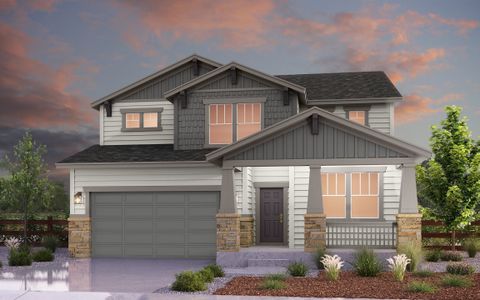 New construction Single-Family house 3947 Breakcamp Court, Castle Rock, CO 80108 - photo 0