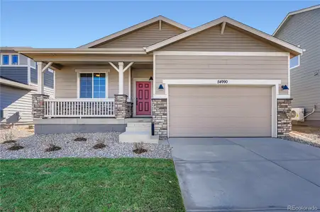 New construction Single-Family house 54990 E 28Th Pl, Strasburg, CO 80136 plan Alpine - image