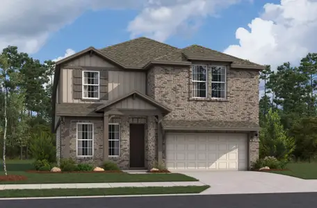 New construction Single-Family house 171 Gathering Dr, San Antonio, TX 78245 plan Hudson - image