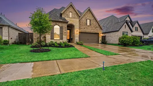 New construction Single-Family house 12322 Palmetto Dr, Mont Belvieu, TX 77523 plan Design 2476W - image