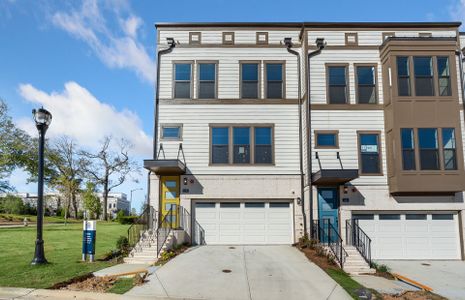 New construction Townhouse house 1130 Ansel Ln Nw, Atlanta, GA 30318 plan Hutton - image