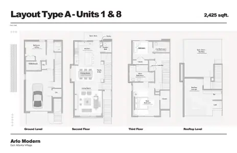 New construction Townhouse house 1570 Flat Shoals Rd Se, Atlanta, GA 30316 - photo 0