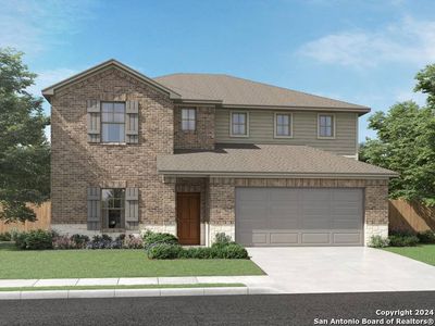 New construction Single-Family house 568 Shelton Pass, Cibolo, TX 78108 The Legacy (C453)- photo 0