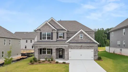 New construction Single-Family house 7193 Bocholt Dr, South Fulton, GA 30349 plan Windsor - image