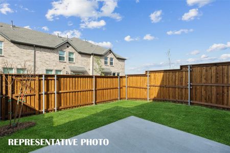 New construction Townhouse house 1359 Whipsaw Trail, Celina, TX 75009 Baycliff- photo 12 12