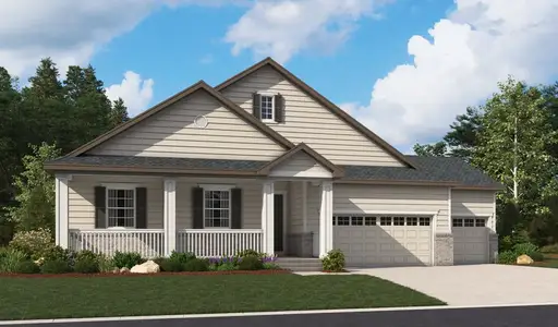 New construction Single-Family house 16714 Mystic Canyon Dr, Monument, CO 80132 plan Decker - image