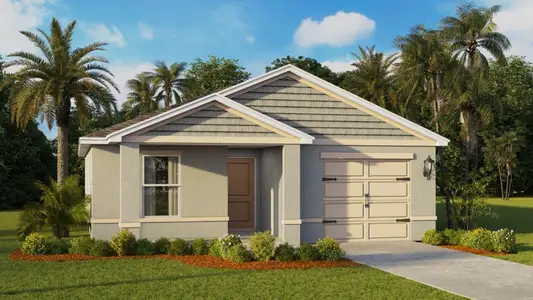 New construction Single-Family house 713 Greenway Blvd, Lake Wales, FL 33859 plan GREENBRIAR - image