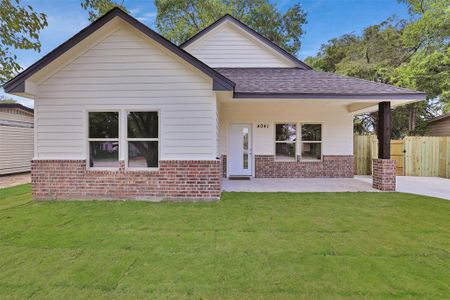 New construction Single-Family house 4041 Fontaine Street, Fort Worth, TX 76106 - photo 0