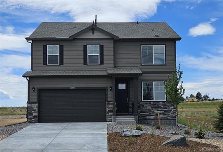 New construction Single-Family house 43055 Merion Hills Court, Elizabeth, CO 80107 - photo 0