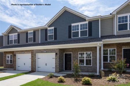 New construction Townhouse house 5341 Cherrie Kate Ct, Stanley, NC 28164 null- photo 0