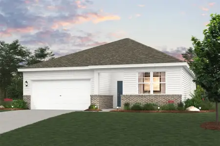 New construction Single-Family house 10707 Red Flagstone Dr, Conroe, TX 77306 plan Sutherland - image