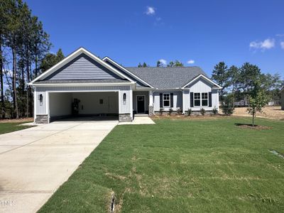 New construction Single-Family house 119 Prosecco Drive, Princeton, NC 27569 - photo 0