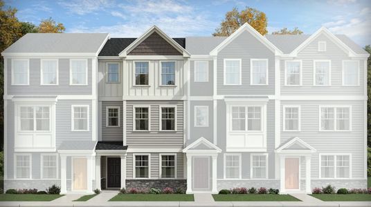 New construction Multi-Family house 2010 Sequoia Lane, Durham, NC 27703 Manteo II- photo 0