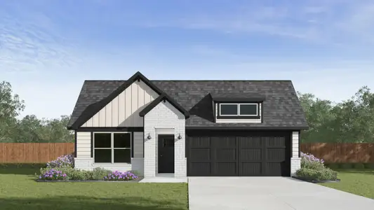 New construction Single-Family house 203 Grebe Dr, New Braunfels, TX 78130 plan The Harris - image