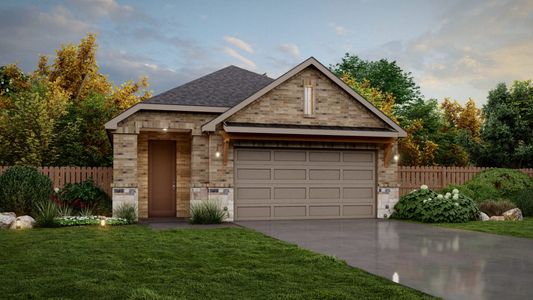 New construction Single-Family house 7802 Village Lk, San Antonio, TX 78244 plan Magnolia - image