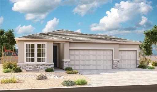 New construction Single-Family house 2076 E Brooklyn Drive, Casa Grande, AZ 85122 Larimar- photo 0