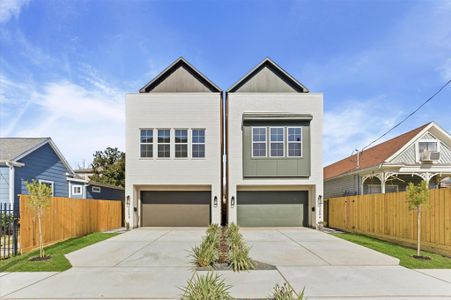 New construction Single-Family house 1308 Edwards, Unit A, Houston, TX 77007 - image