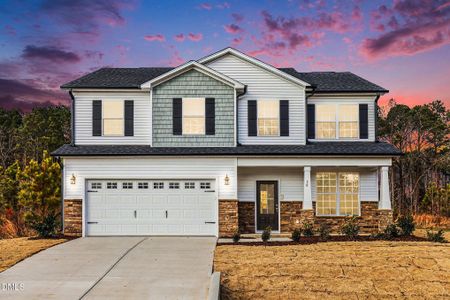 New construction Single-Family house 124 Starlet Rdg Wy, Clayton, NC 27520 - image