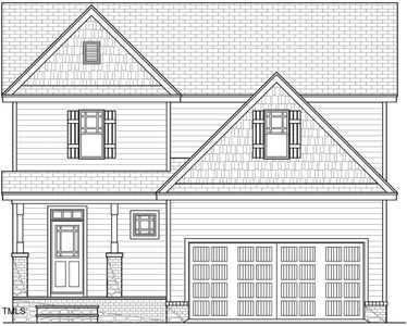 New construction Single-Family house 409 Springtooth Dr, Zebulon, NC 27597 - image