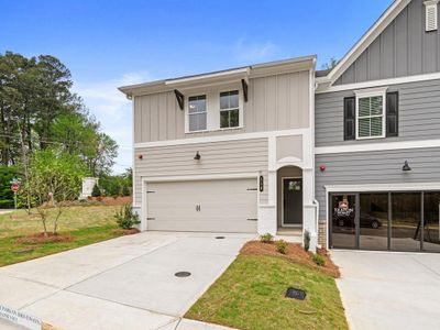 New construction Townhouse house 110 Bluffinton Way, Marietta, GA 30066 Brooks- photo 0